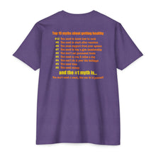 Load image into Gallery viewer, Late Night with Jetstream Health Coaching Motivational Unisex CVC Jersey T-shirt