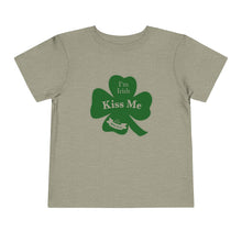 Load image into Gallery viewer, Kiss Me I’m Irish St Patrick’s Day Toddler Short Sleeve Tee