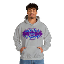 Load image into Gallery viewer, Kick Ass Mode Activated F Cancer Unisex Heavy Blend™ Hooded Sweatshirt