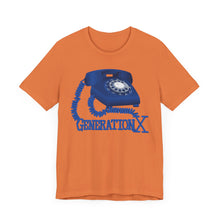 Load image into Gallery viewer, Generation X Rotary Phone Unisex Jersey Short Sleeve Tee