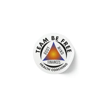 Load image into Gallery viewer, Team Be Free Health Coaching Round Sticker Label Rolls