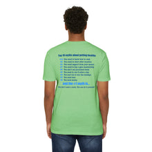 Load image into Gallery viewer, Late Night with Jetstream Health Coaching Motivational Unisex CVC Jersey T-shirt