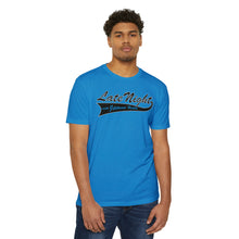 Load image into Gallery viewer, Late Night with Jetstream Health Coaching Motivational Unisex CVC Jersey T-shirt