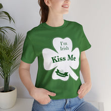 Load image into Gallery viewer, St. Patricks Day 2024 Kiss Me I am Irish Unisex Softstyle T-Shirt