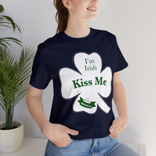 Load image into Gallery viewer, St. Patricks Day 2024 Kiss Me I am Irish Unisex Softstyle T-Shirt