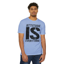Load image into Gallery viewer, Attitude Is Everything Unisex Motivational CVC Jersey T-shirt