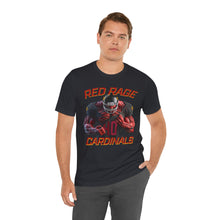 Load image into Gallery viewer, Cardinals Red Rage #40 Football Fan Tee