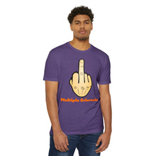 Load image into Gallery viewer, Middle Finger Multiple Sclerosis Unisex CVC Jersey T-shirt