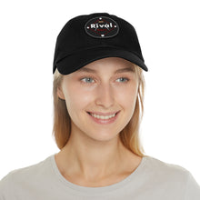 Load image into Gallery viewer, Rival Bakery Dad Hat with Leather Patch (Round)