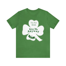 Load image into Gallery viewer, St. Patricks Day 2024 I am Not Irish Kiss Me Anyway Unisex Softstyle T-Shirt