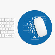 Load image into Gallery viewer, ISNR Logo Circular Mouse Pad - Neuroregulation Disciplines