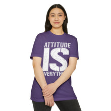 Load image into Gallery viewer, Attitude Is Everything Motivational Unisex CVC Jersey T-shirt