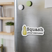 Load image into Gallery viewer, Squash Your Excuses Die-Cut Magnets