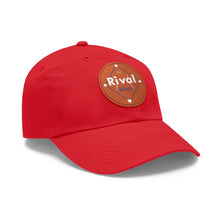 Load image into Gallery viewer, Rival Bakery Dad Hat with Leather Patch (Round)