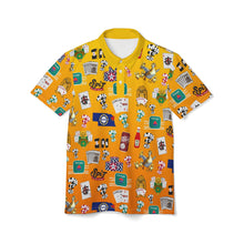 Load image into Gallery viewer, What’s Wild Vibrant Unisex Polo Shirt with Fun Graphic Design