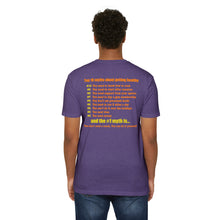 Load image into Gallery viewer, Late Night with Jetstream Health Coaching Motivational Unisex CVC Jersey T-shirt