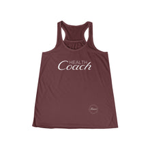 Load image into Gallery viewer, Health Coach Team Awesomesauce" Women's Flowy Racerback Tank