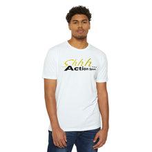 Load image into Gallery viewer, Shhh Action Speaks Motivational Unisex CVC Jersey T-shirt