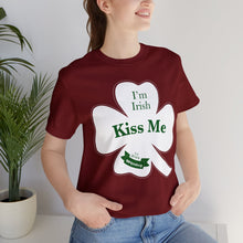Load image into Gallery viewer, St. Patricks Day 2024 Kiss Me I am Irish Unisex Softstyle T-Shirt