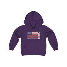 Load image into Gallery viewer, Future Health Coach Youth Heavy Blend Hooded Sweatshirt