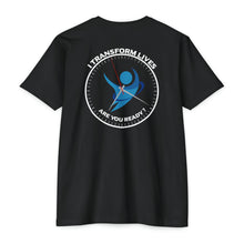 Load image into Gallery viewer, Jetstream Health Coach I Transform Lives Are You Ready Motivational Unisex CVC Jersey T-shirt