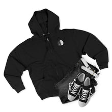 Load image into Gallery viewer, ISNR Brain Unisex Zip Hoodie in Black or White