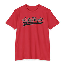 Load image into Gallery viewer, Late Night with Jetstream Health Coaching Motivational Unisex CVC Jersey T-shirt