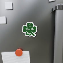 Load image into Gallery viewer, Kiss Me Im Irish St Patricks Day Die-Cut Magnets
