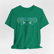 Load image into Gallery viewer, Team Platinum 2023 Conference Muscle Heart Change Your Habits Change Your Life Unisex Jersey Short Sleeve Crew Neck Tee