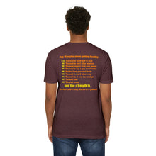 Load image into Gallery viewer, Late Night with Jetstream Health Coaching Motivational Unisex CVC Jersey T-shirt