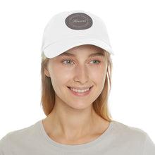 Load image into Gallery viewer, Team Awesomesauce Dad Hat with Leather Patch (Round)