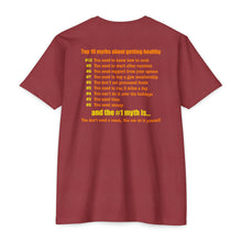 Load image into Gallery viewer, Late Night with Jetstream Health Coaching Motivational Unisex CVC Jersey T-shirt