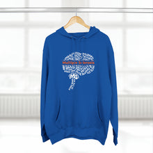 Load image into Gallery viewer, Multiple Sclerosis It’s All In Your Head Three-Panel Fleece Hoodie