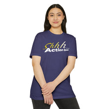 Load image into Gallery viewer, Shhh Action Speaks Motivational Unisex CVC Jersey T-shirt