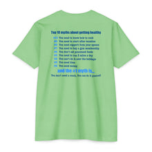 Load image into Gallery viewer, Late Night with Jetstream Health Coaching Motivational Unisex CVC Jersey T-shirt
