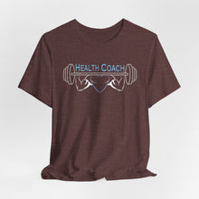 Load image into Gallery viewer, Team Platinum 2023 Conference Muscle Heart Change Your Habits Change Your Life Unisex Jersey Short Sleeve Crew Neck Tee
