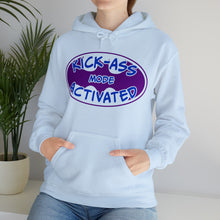 Load image into Gallery viewer, Kick Ass Mode Activated F Cancer Unisex Heavy Blend™ Hooded Sweatshirt