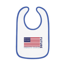 Load image into Gallery viewer, Future Health Coach Baby Contrast Trim Jersey Bib