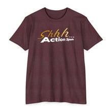 Load image into Gallery viewer, Shhh Action Speaks Motivational Unisex CVC Jersey T-shirt