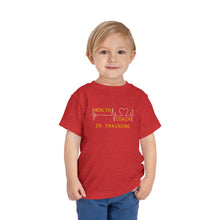 Load image into Gallery viewer, Health Coach in Training heartbeat Toddler Short Sleeve Tee