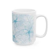 Load image into Gallery viewer, ISNR Neurons Light Imaging Ceramic Coffee Cup (11oz, 15oz)