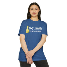 Load image into Gallery viewer, Squash Your Excuses Motivational CVC Jersey T-shirt
