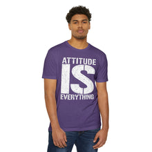 Load image into Gallery viewer, Attitude Is Everything Motivational Unisex CVC Jersey T-shirt