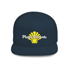 Load image into Gallery viewer, Playa Encanto Flat Bill Snapback Hat – Cool Beach Vibe Cap