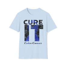 Load image into Gallery viewer, Cure It Colon Cancer Unisex Softstyle T-Shirt