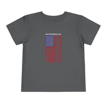 Load image into Gallery viewer, Independence Day USA Flag July 4th 2024 Toddler Short Sleeve Tee