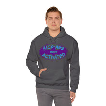 Load image into Gallery viewer, Kick Ass Mode Activated F Cancer Unisex Heavy Blend™ Hooded Sweatshirt