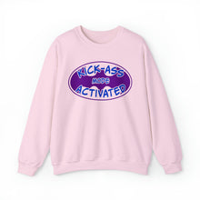 Load image into Gallery viewer, Kick Ass Mode Activated F Cancer Unisex Heavy Blend™ Crewneck Sweatshirt
