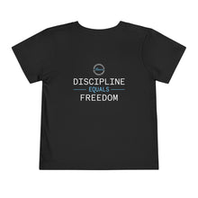 Load image into Gallery viewer, Team Platinum 2023 conference heartbeat discipline equals freedom in training Toddler Short Sleeve Tee