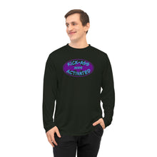 Load image into Gallery viewer, Kick Ass Mode Activated F CancerUnisex Performance Long Sleeve Shirt